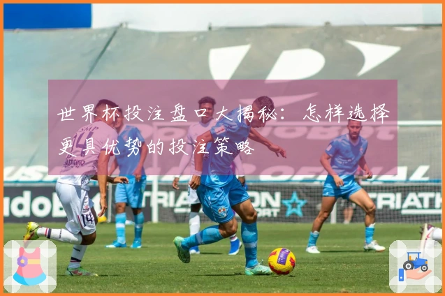 世界杯投注盘口大揭秘：怎样选择更具优势的投注策略