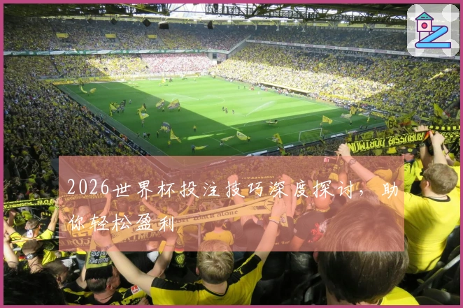 2026世界杯投注技巧深度探讨，助你轻松盈利