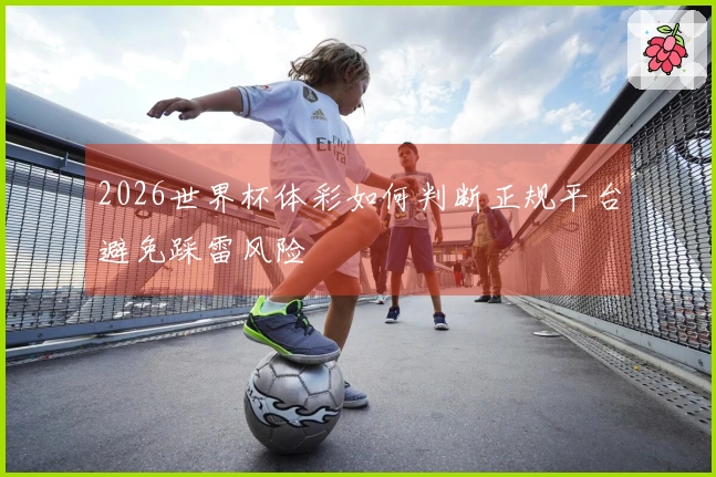 2026世界杯体彩如何判断正规平台避免踩雷风险